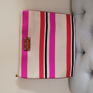 Kate Spade Striped Clutch